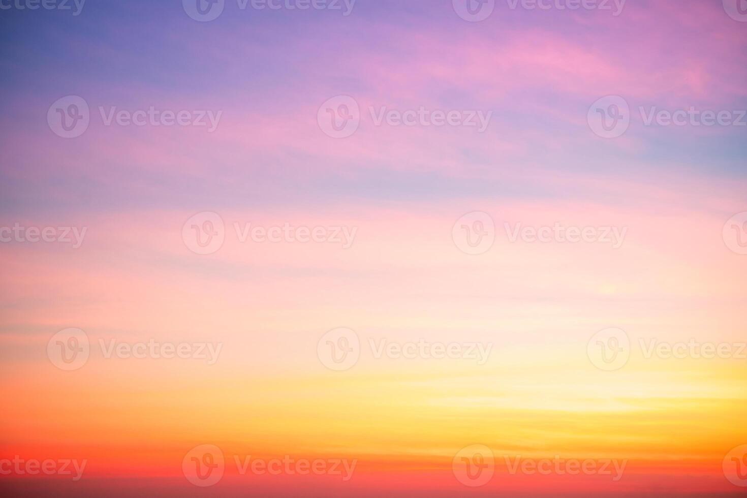 Beautiful , luxury soft gradient orange gold clouds and sunlight on the blue sky perfect for the background, take in evening,Twilight, Large size, high definition landscape photo
