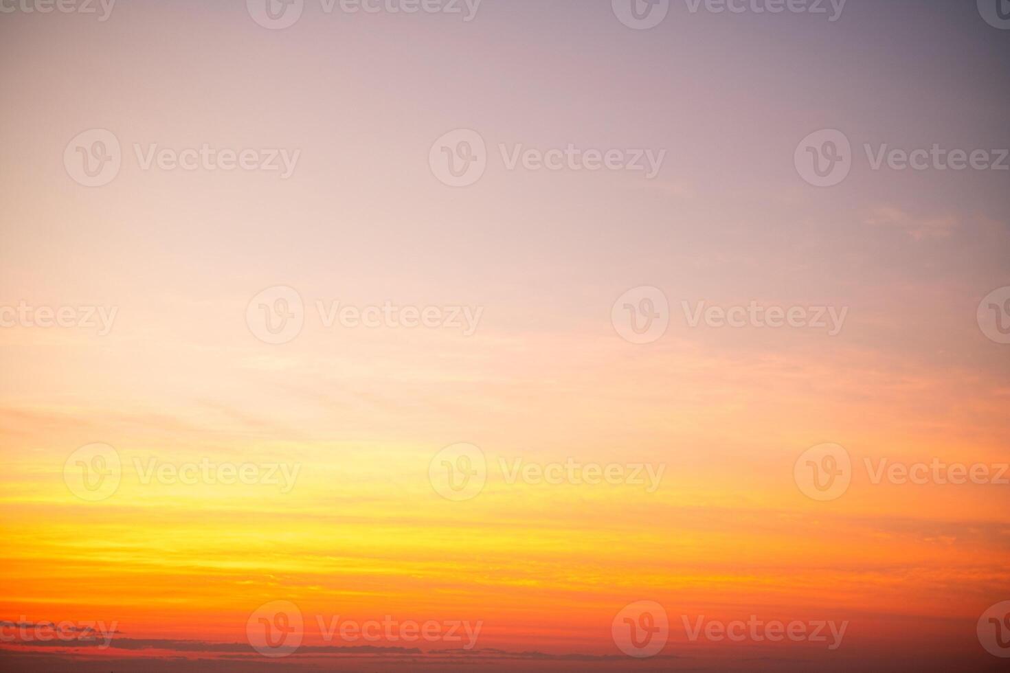 Sky,sunset, beautiful , luxury soft gradient orange gold clouds and sunlight on the blue sky perfect for the background, Sunrise on morning or evening in winter warm photo