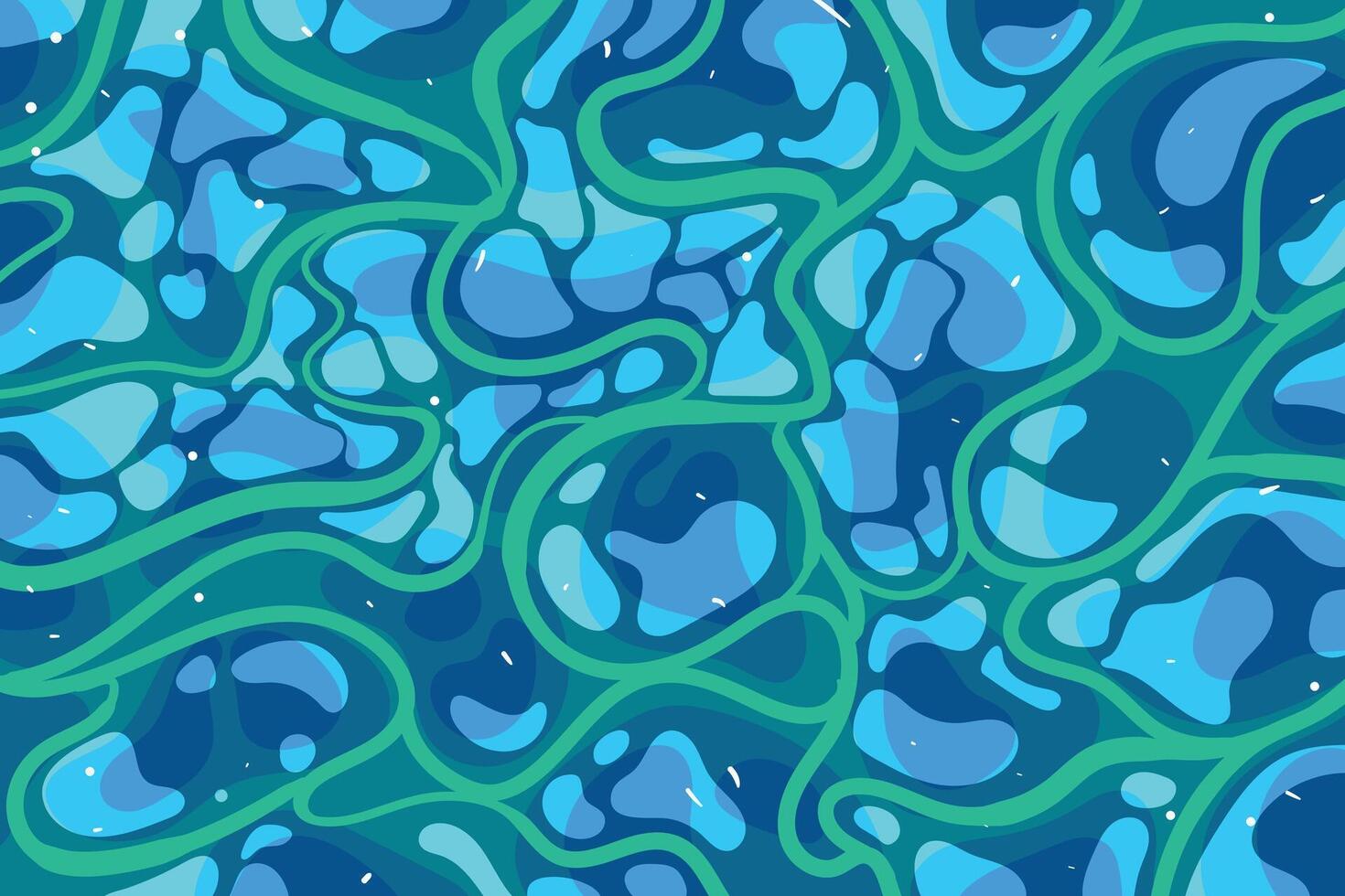 Abstract fluid background with gentle water ripples, creating a smooth and dynamic texture for modern designs vector