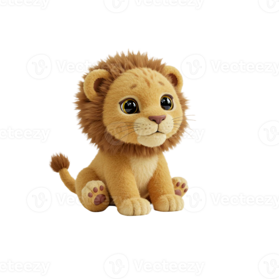 The lion king cub plush toy png