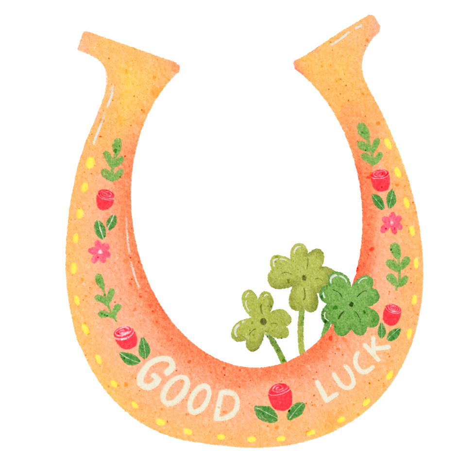 good luck horseshoe png