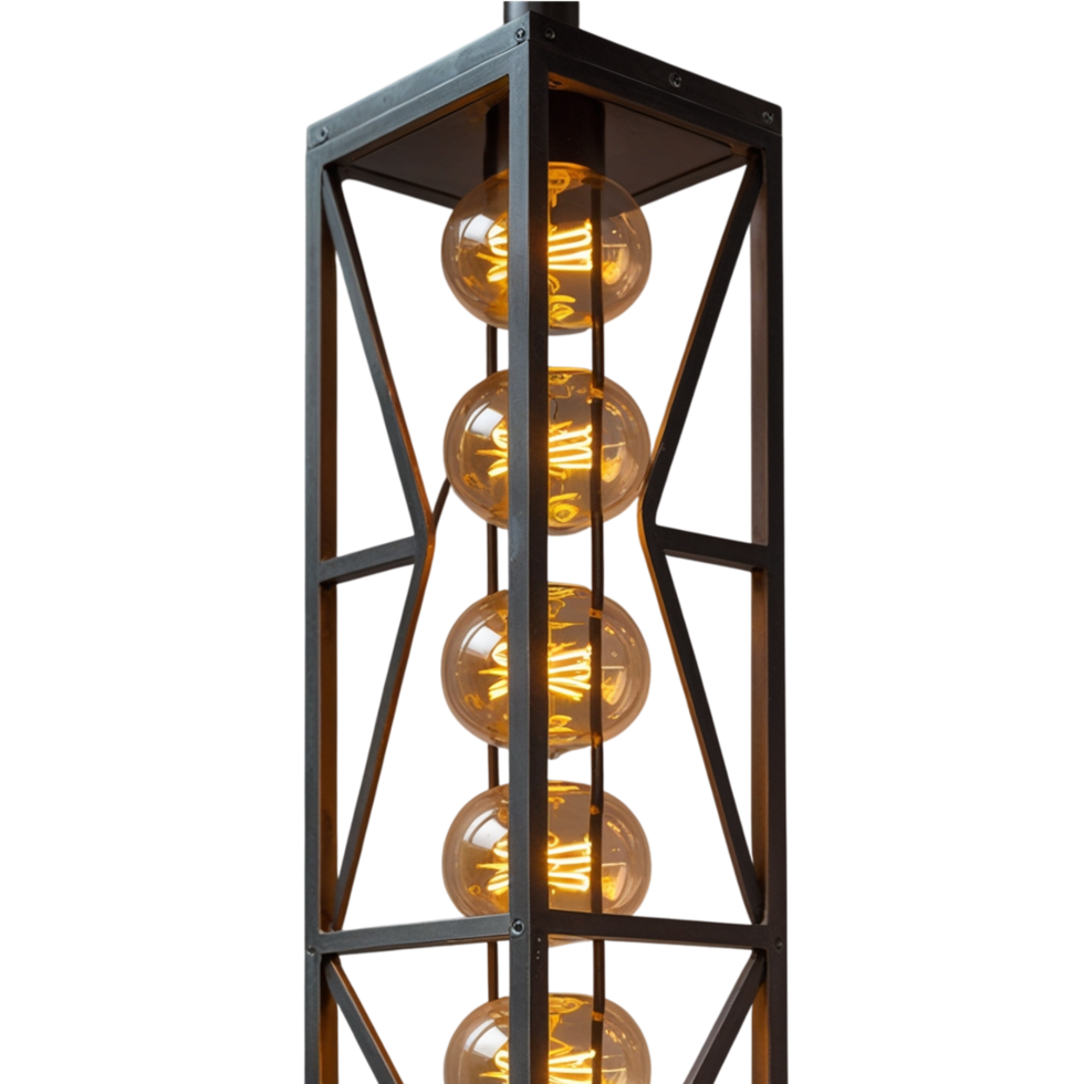metal framework with a geometric design png