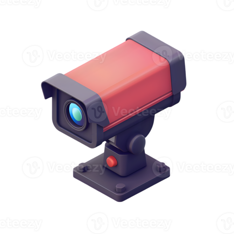 Stylized Surveillance Camera Icons for Digital Projects png