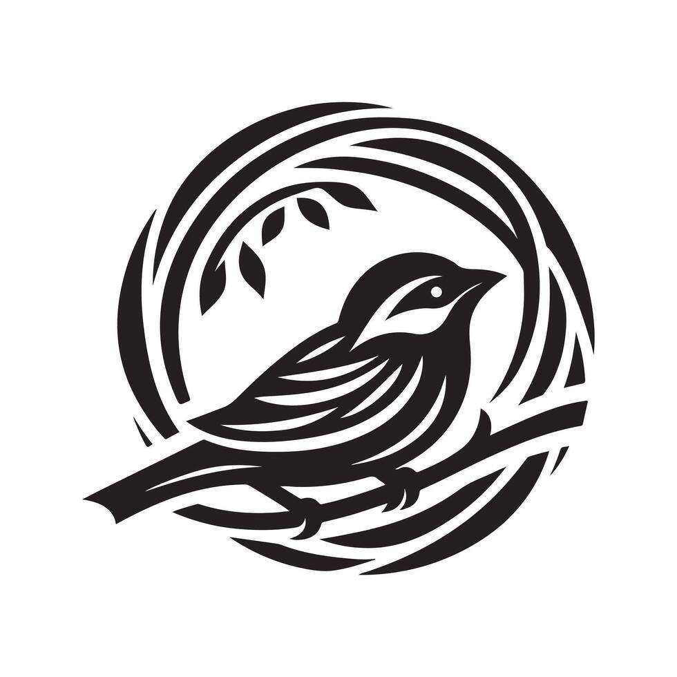 High Definition Weaver Bird vector