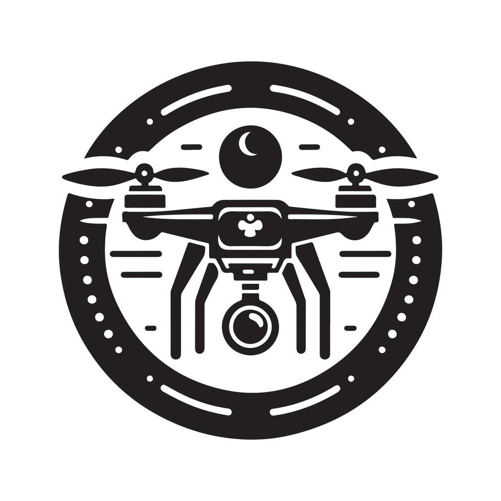 Drone Black Image Download vector