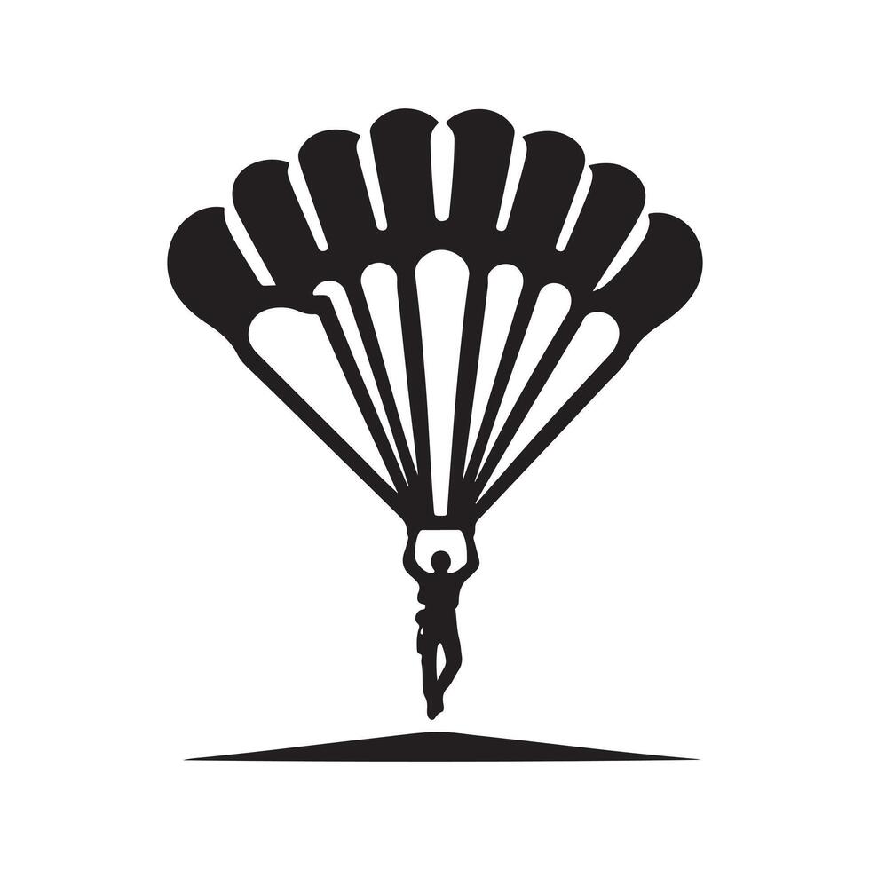 Parachute File for T Shirts vector