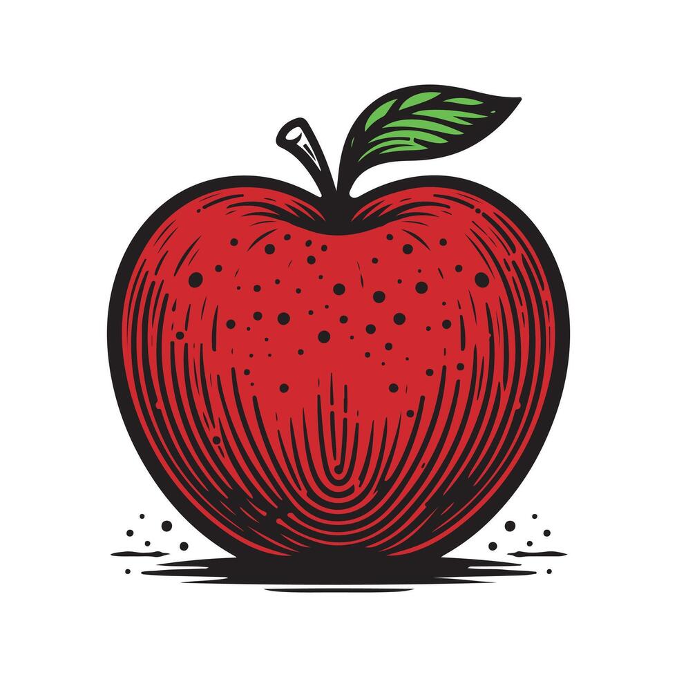 Apple Art for Logos vector