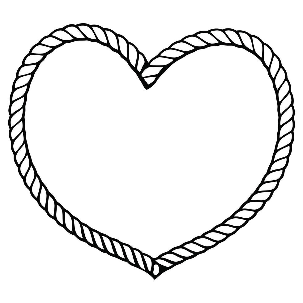 Nautical Rope Art with Nautical Knot Illustration vector