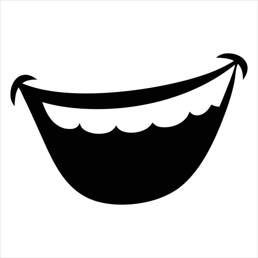 Cheerful Facial Expressions in Clipart Art Style vector