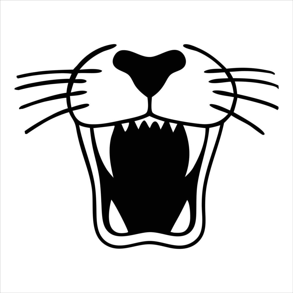 Funny Facial Expressions in Cute Comic Face Art vector