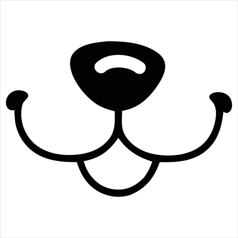 Cute Animal Face Clipart with Playful Expressions vector