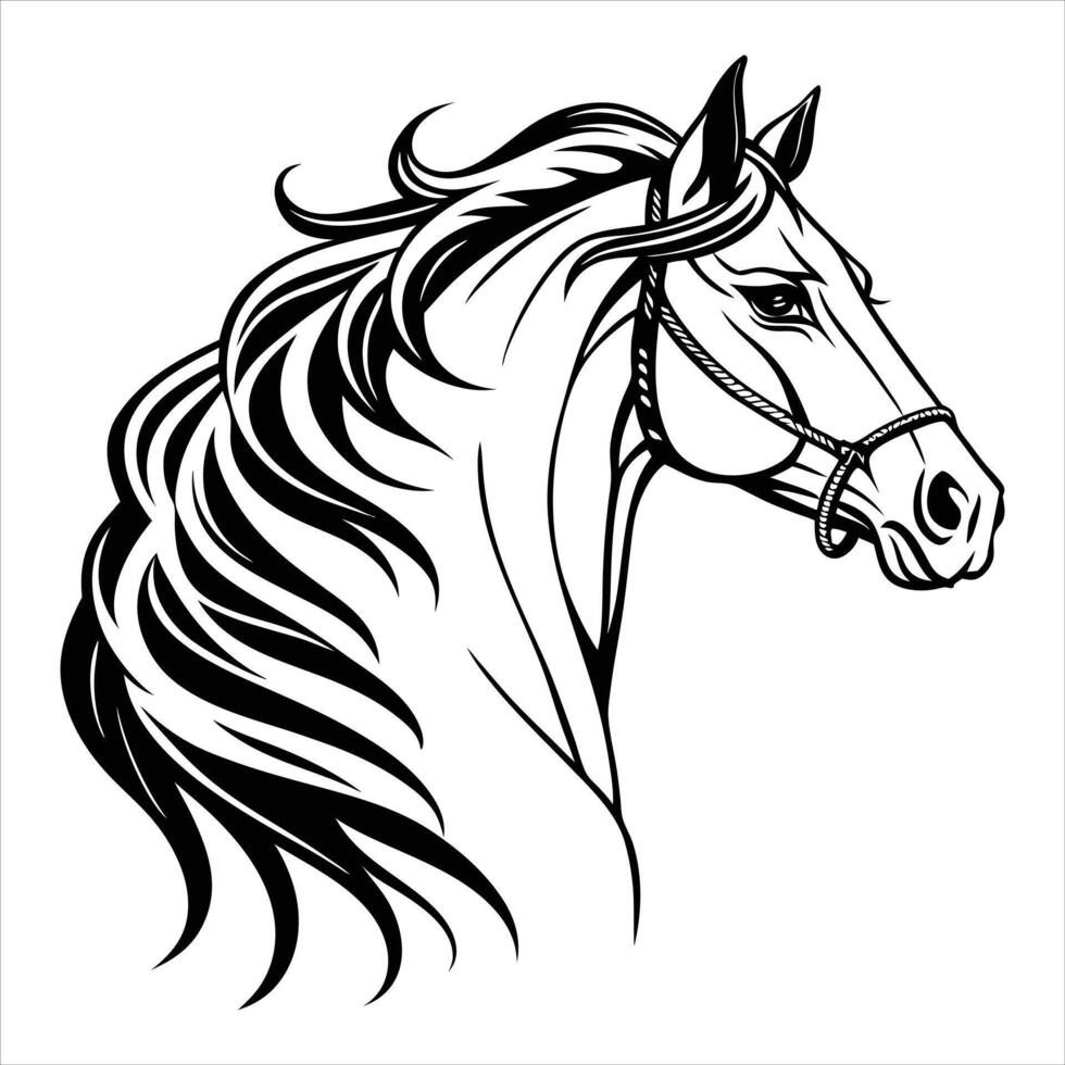 Horse Racing Design Featuring Jockey Horse Illustration vector