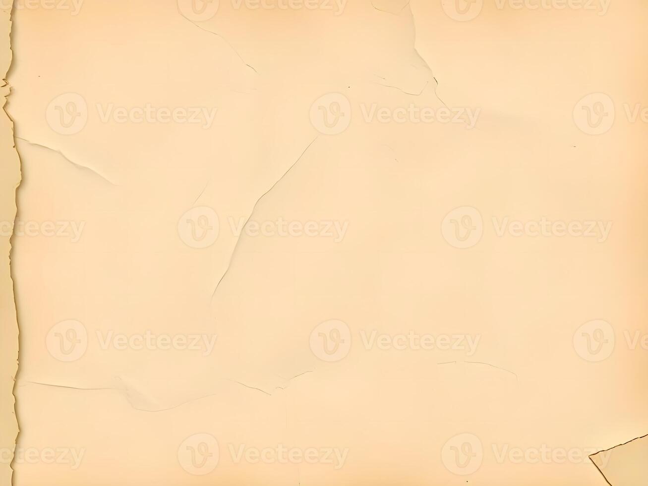 Old parchment paper with a piece of paper on top photo