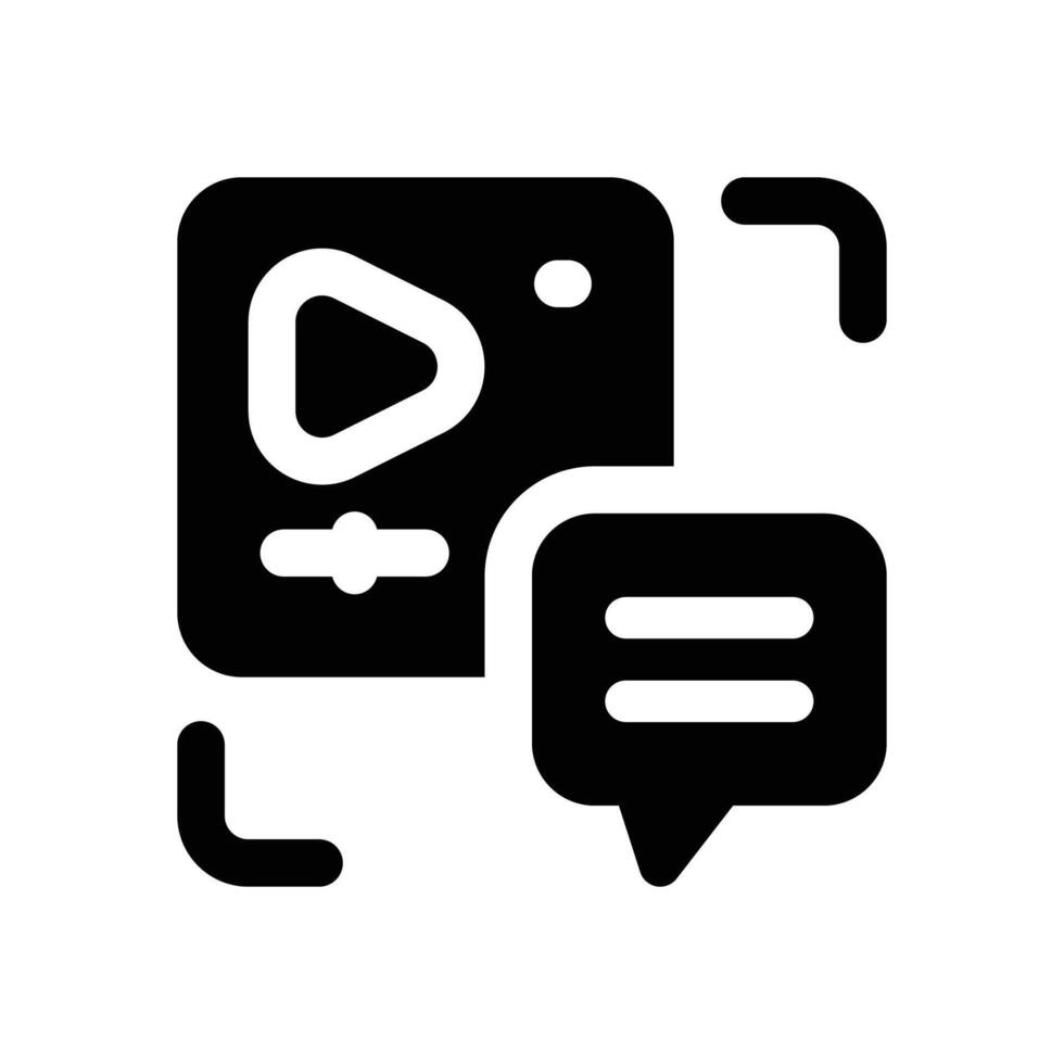 content glyph icon. Strong and solid icon for websites, mobile interfaces, presentations, and visual branding. High quality and easy to edit. vector