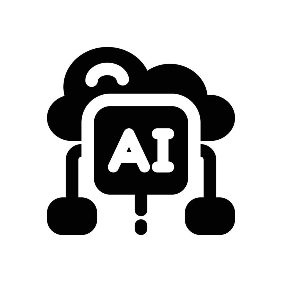 integration glyph icon. Strong and solid icon for websites, mobile interfaces, presentations, and visual branding. High quality and easy to edit. vector