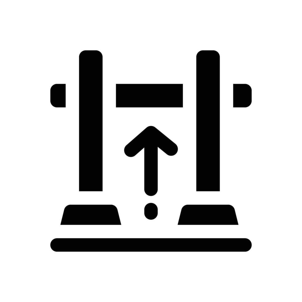 pull up glyph icon. Strong and solid icon for websites, mobile interfaces, presentations, and visual branding. High quality and easy to edit. vector