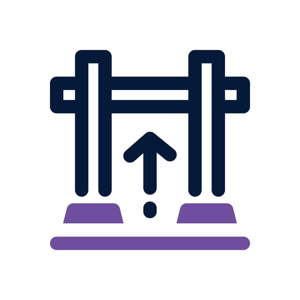 pull up dual tone icon. Sleek and modern icon for websites, mobile apps, marketing materials, and corporate design. Fully scalable and ready to use. vector