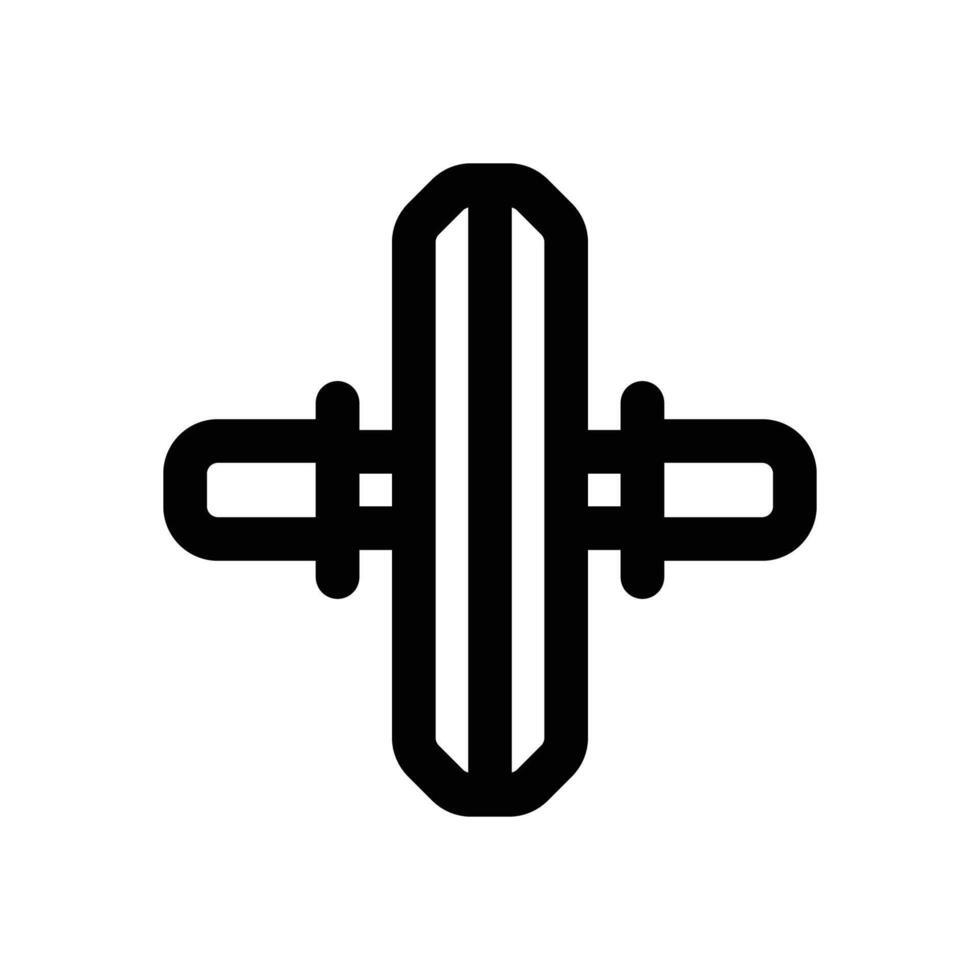 wheel line icon. Clean and minimalist icon for websites, mobile apps, presentations, and logos. Fully scalable and customizable for any project. vector