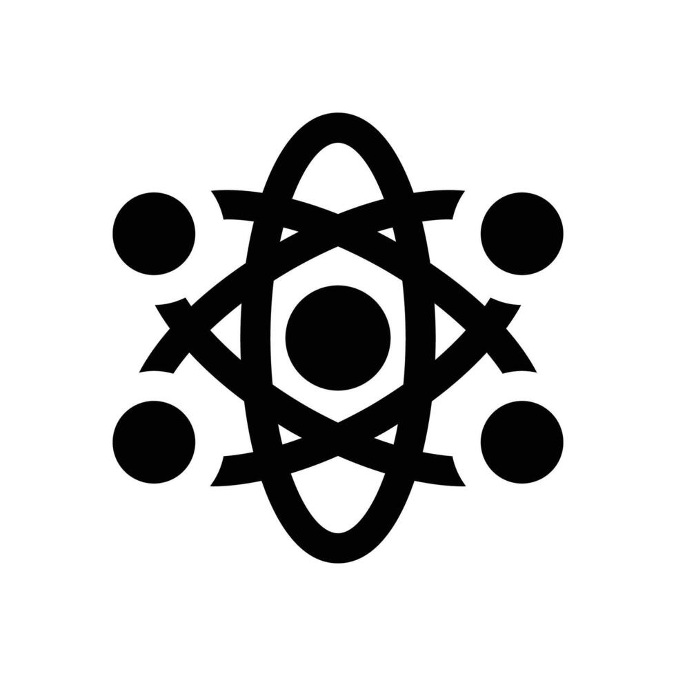 science glyph icon. Strong and solid icon for websites, mobile interfaces, presentations, and visual branding. High quality and easy to edit. vector