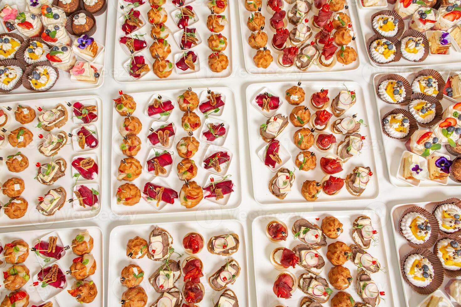 Corporate Event Catering with Gourmet Snacks and Drinks photo