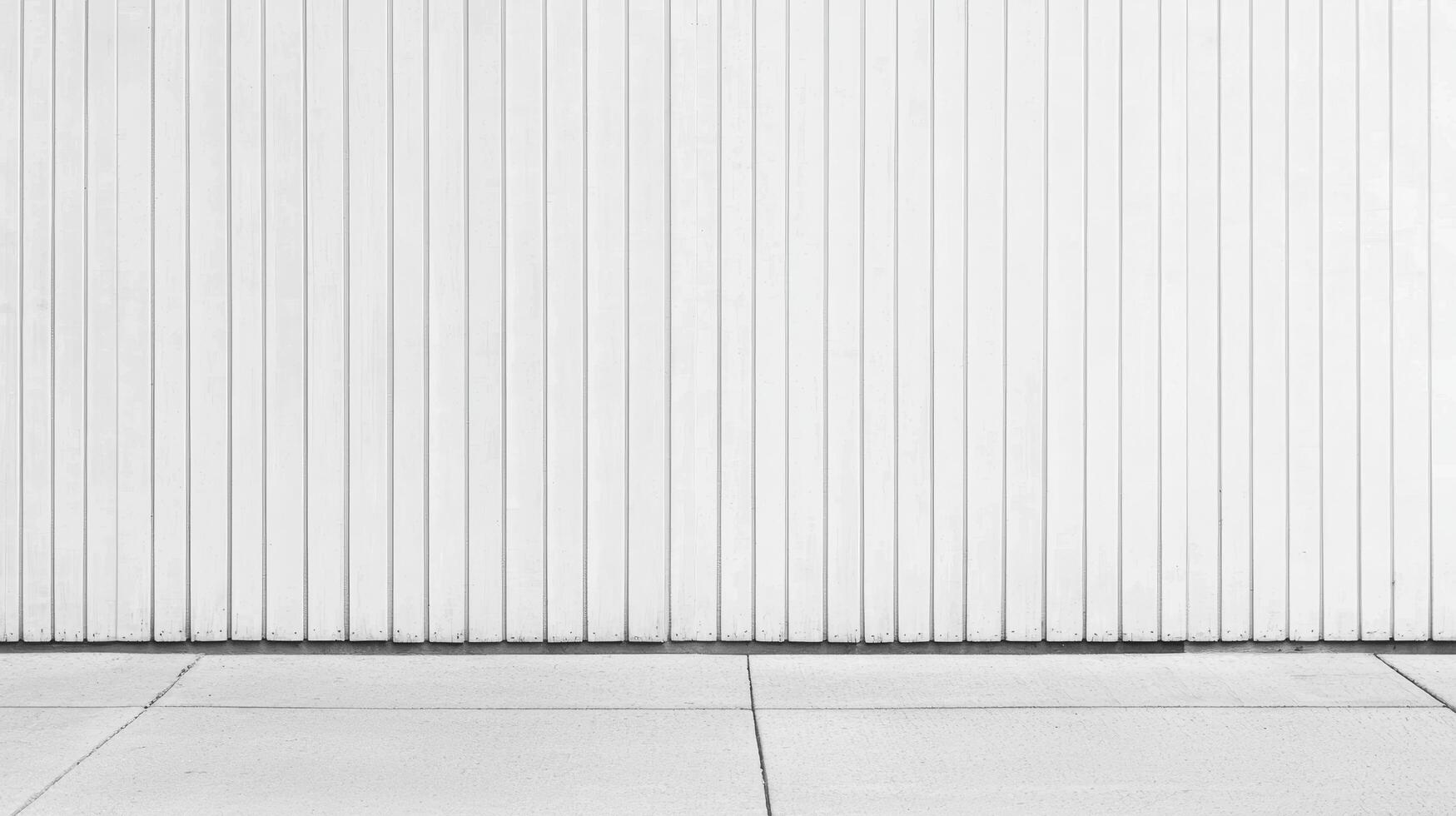 Minimalist white wall displaying clean lines indoor space photography modern aesthetic front view contemporary design photo