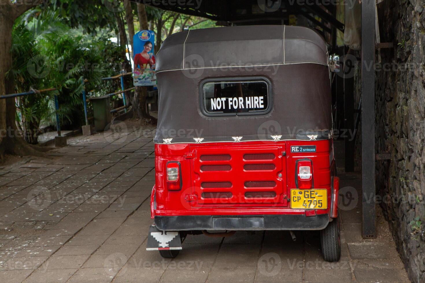 uk-Tuks and Traffic on a Busy Colombo Street photo