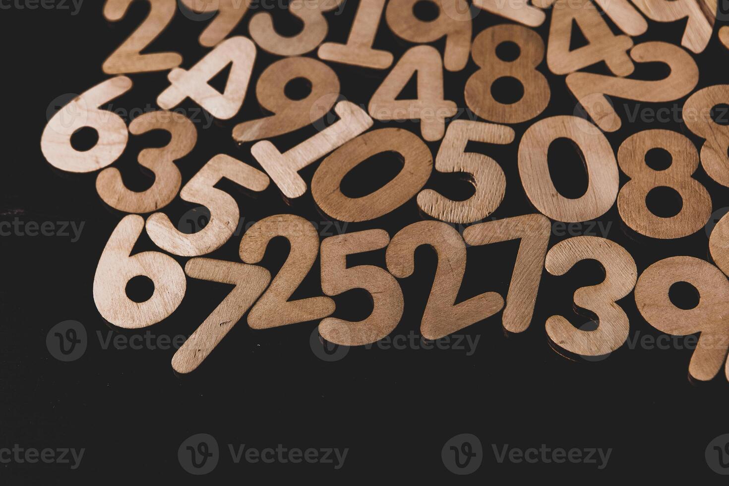 numbers fugures for business concept and design photo