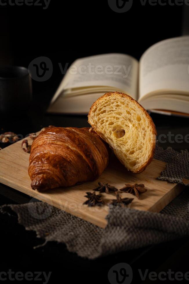 Gourmet Croissant with Buttery Layers photo