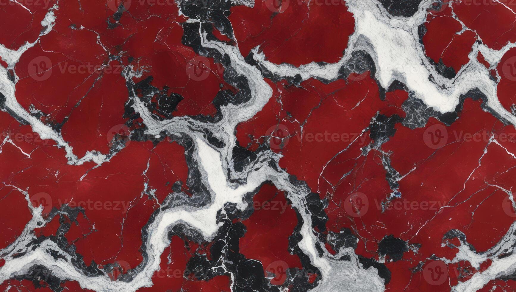 Rosso Orobico marble texture background with deep red and black swirls. photo