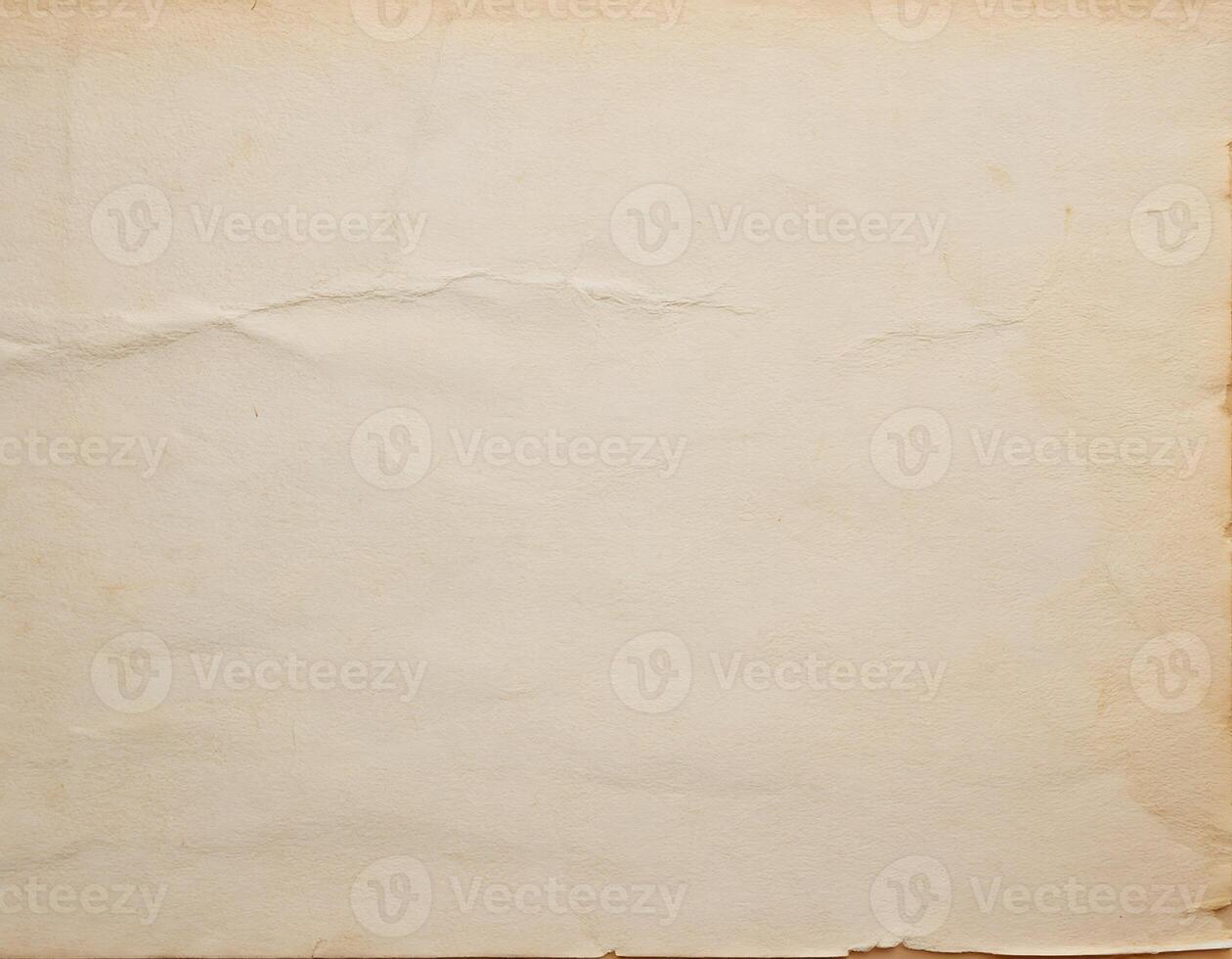 Old Paper Texture with Natural Aging Effects and Weathered Edges photo