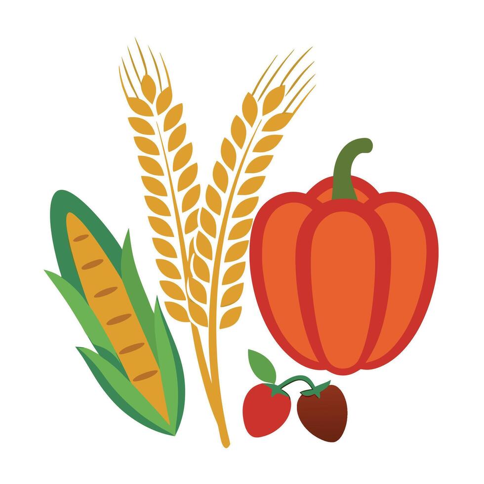 Harvest Bounty Illustration vector