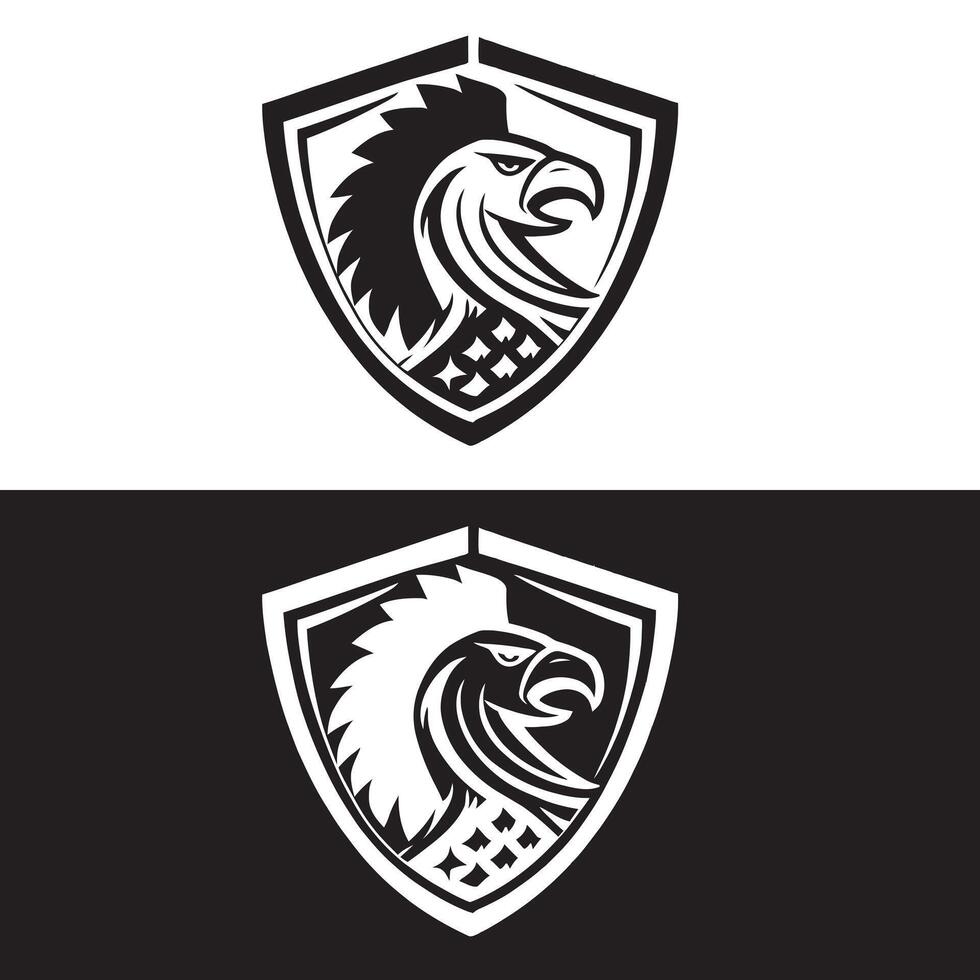 Flying Eagle birds design vector