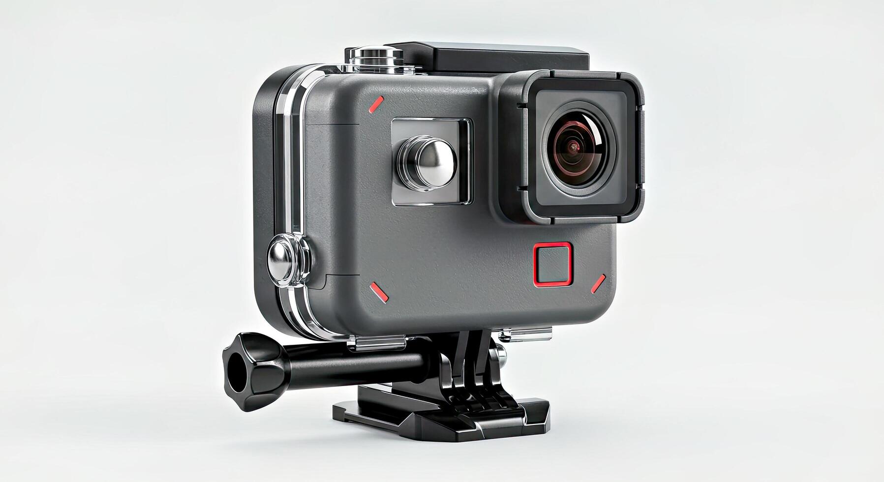 An action camera with a camera attached to it photo