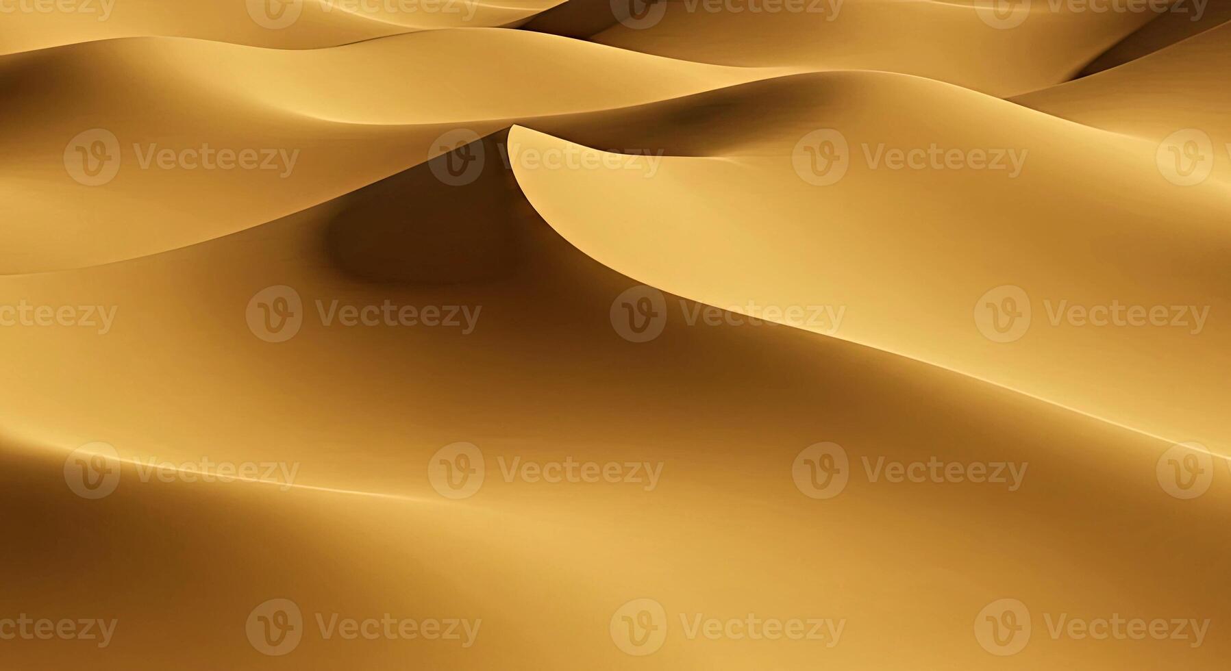 A desert landscape with sand dunes and waves photo