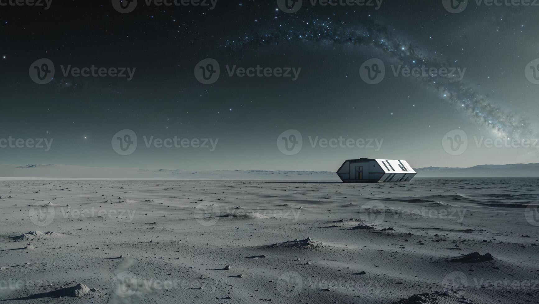 Space exploration and planetary colonization. photo