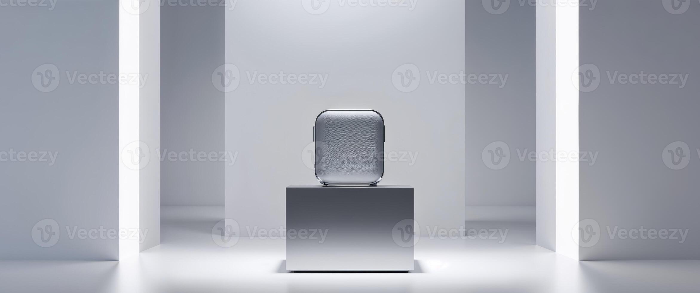 background with close up product display podium photo