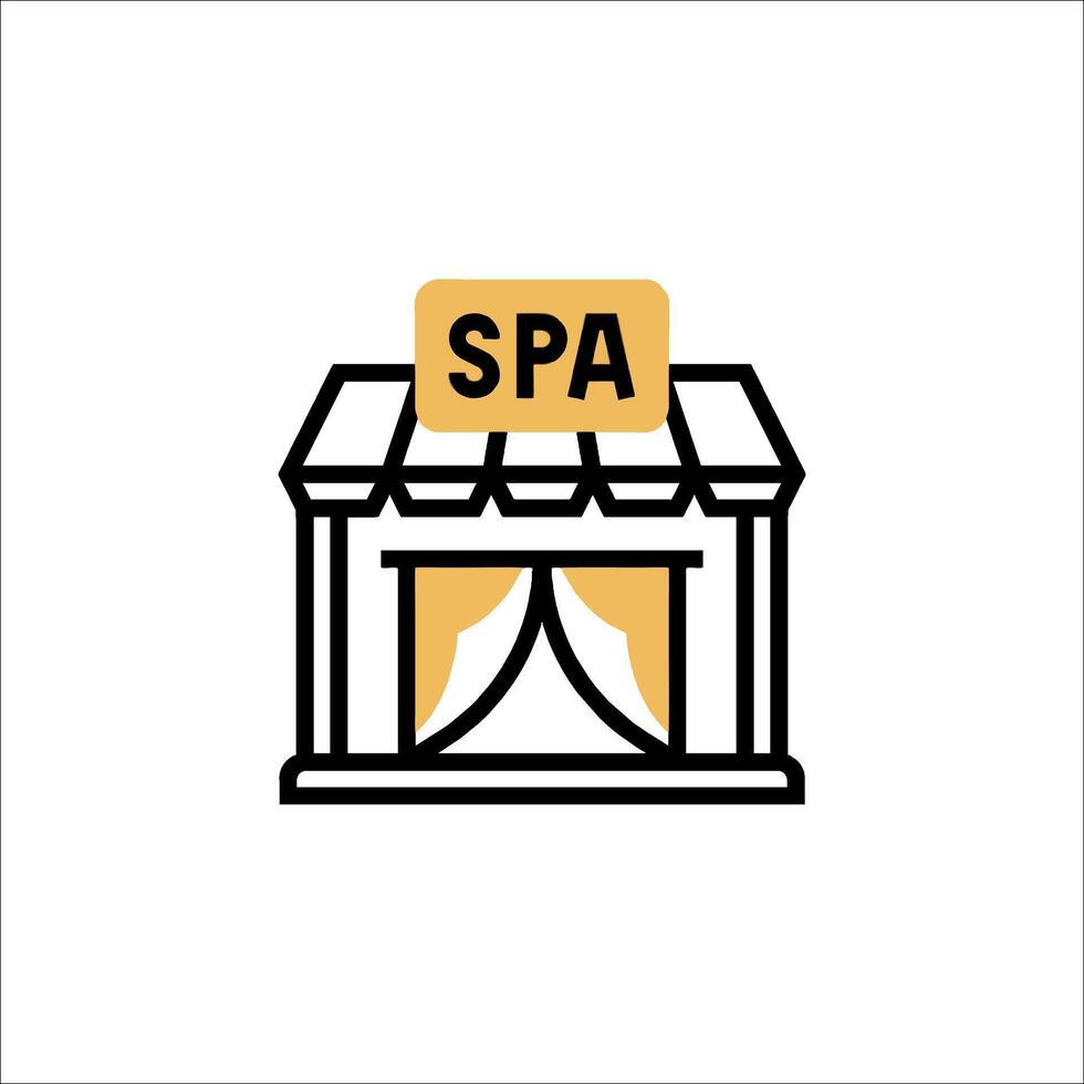 Spa icon illustration vector