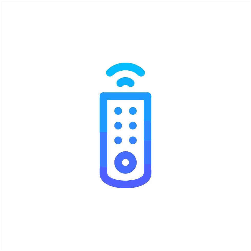 A remote control icon on a white background vector