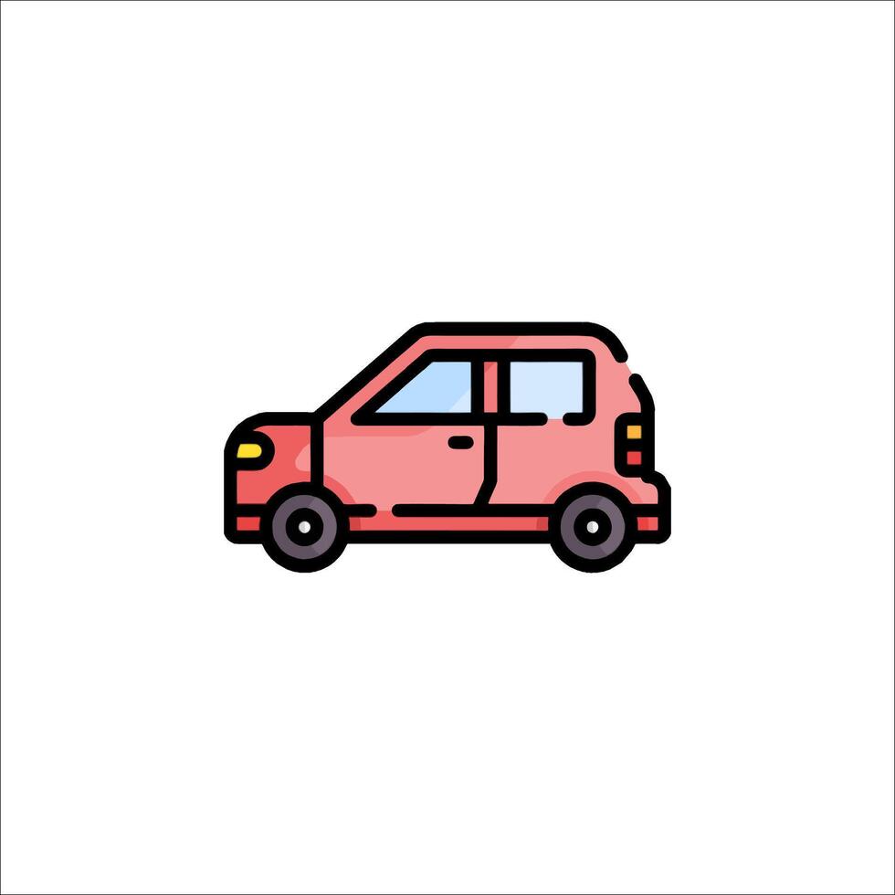 Car icon illustration vector