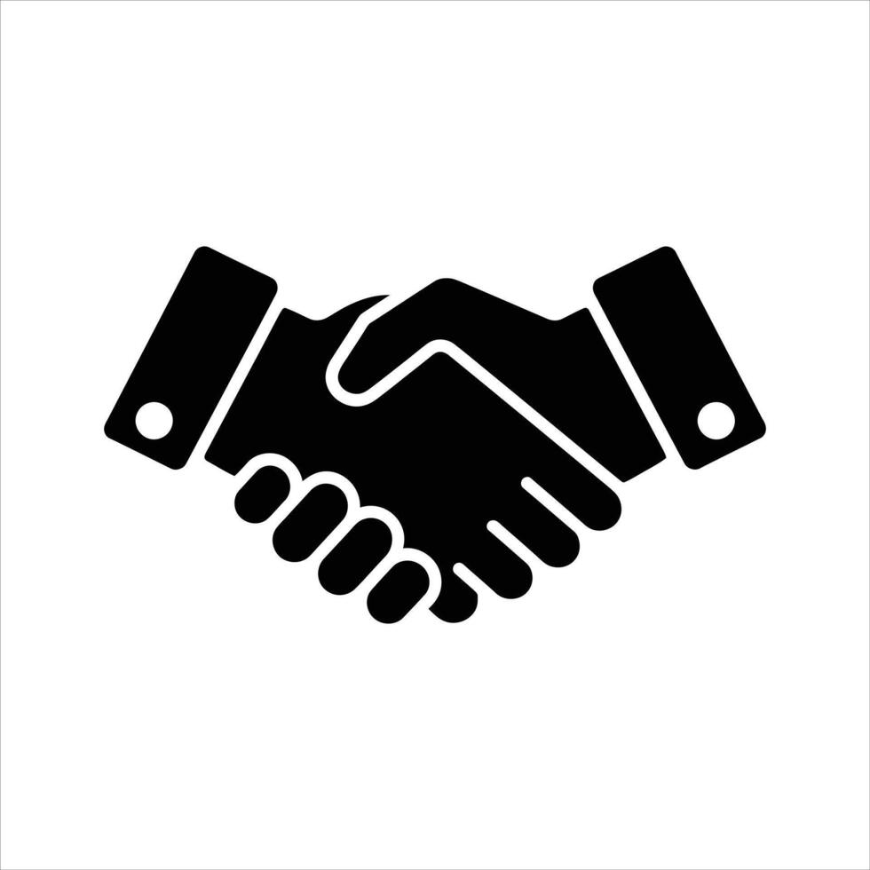 Business Handshake Icon vector