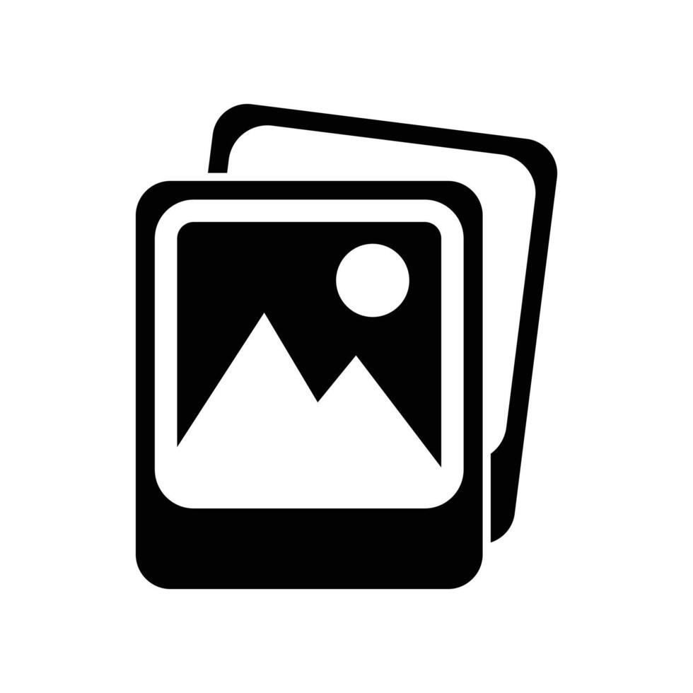 image picture icon template illustration design vector