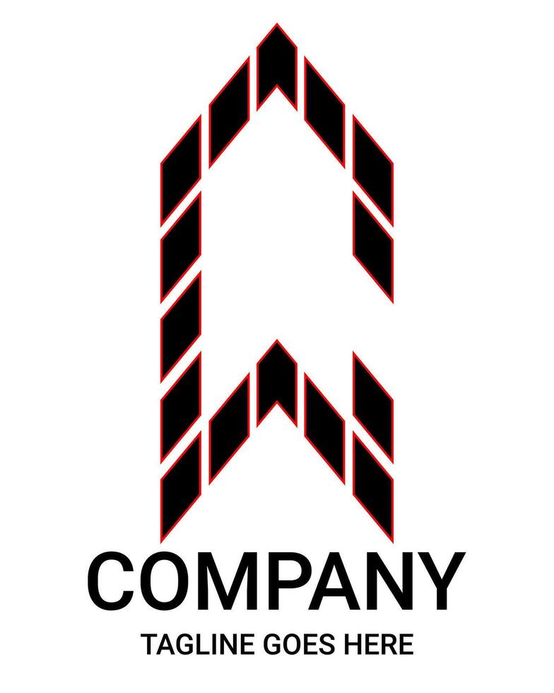 Lowercase c arrow logo. Suitable for t-shirts, corporate, construction, architecture and so on. Pro, sport, aesthetic, minimalist, gamer, building logo design. vector