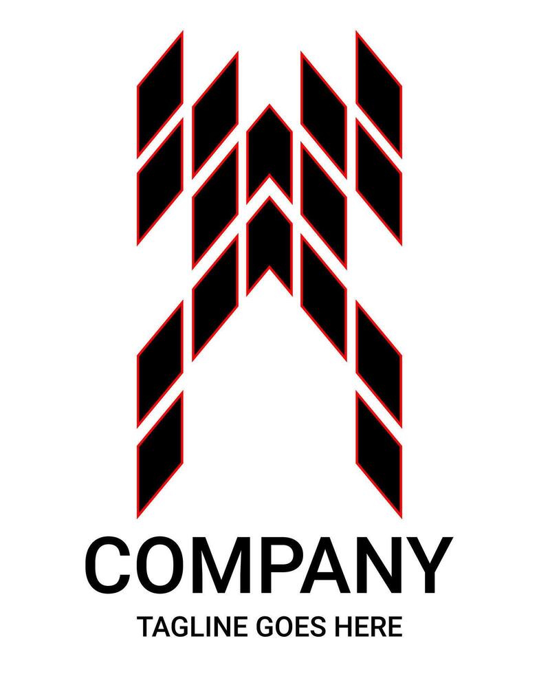 Lowercase x arrow logo. Suitable for t-shirts, corporate, construction, architecture and so on. Pro, sport, aesthetic, minimalist, building logo design. vector