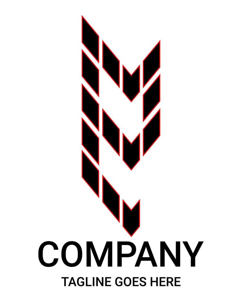 Lowercase p arrow logo. Suitable for t-shirts, corporate, construction, architecture and so on. Pro, sport, aesthetic, minimalist, building logo design. vector