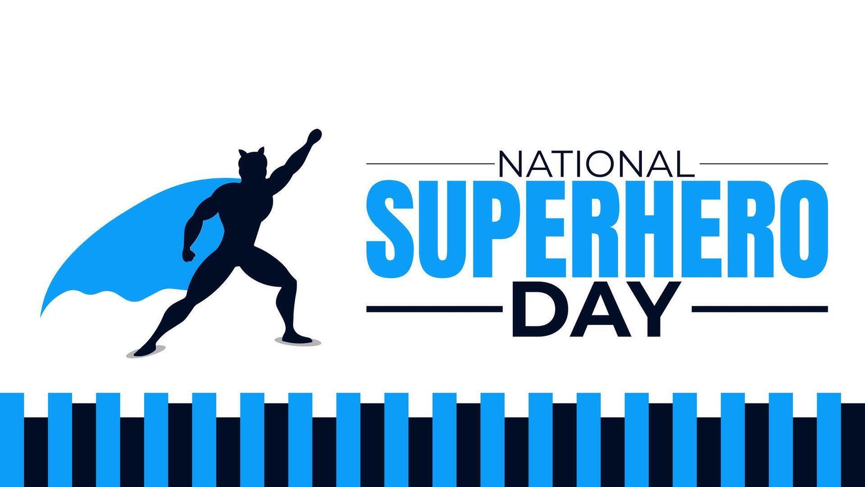 Empowering Heroes A Day to Celebrate Superheroes Everywhere vector