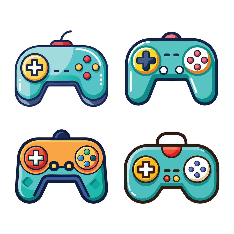 game controller, game controller icon, game icon vector