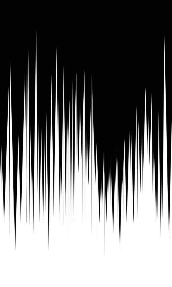 Abstract black and white sharp lines blank wallpaper vector