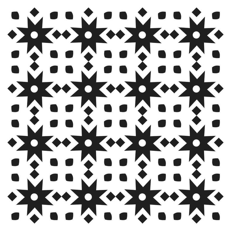 This intricate Islamic geometric pattern design is a perfect blend of traditional artistry and modern aesthetics The symmetrical and repetitive shapes create a mesmerizing visual effect vector