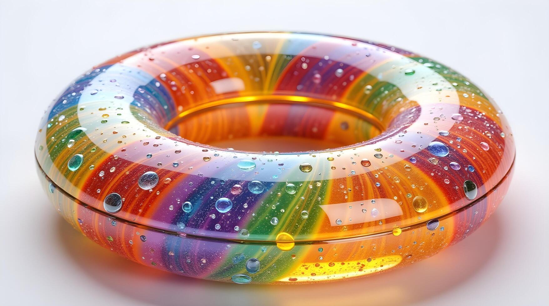 Mesmerizing Donut Spectrum photo