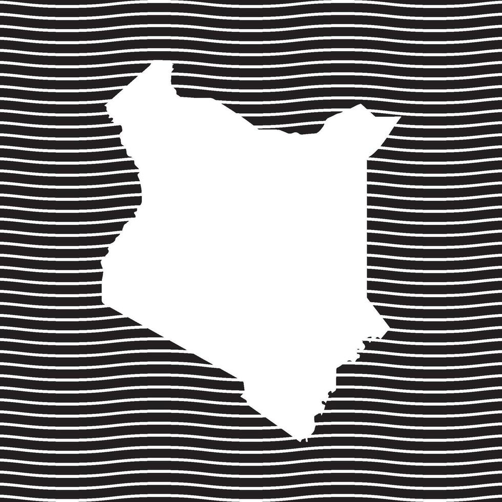 Kenya Map Icon symbol design vector